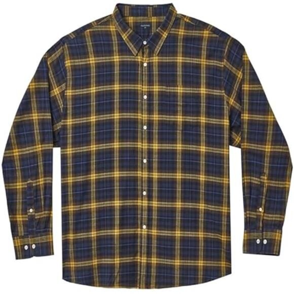Other - Double Pump Big and Tall Flannel Shirts for Men Cotton Long Sleeve Casual